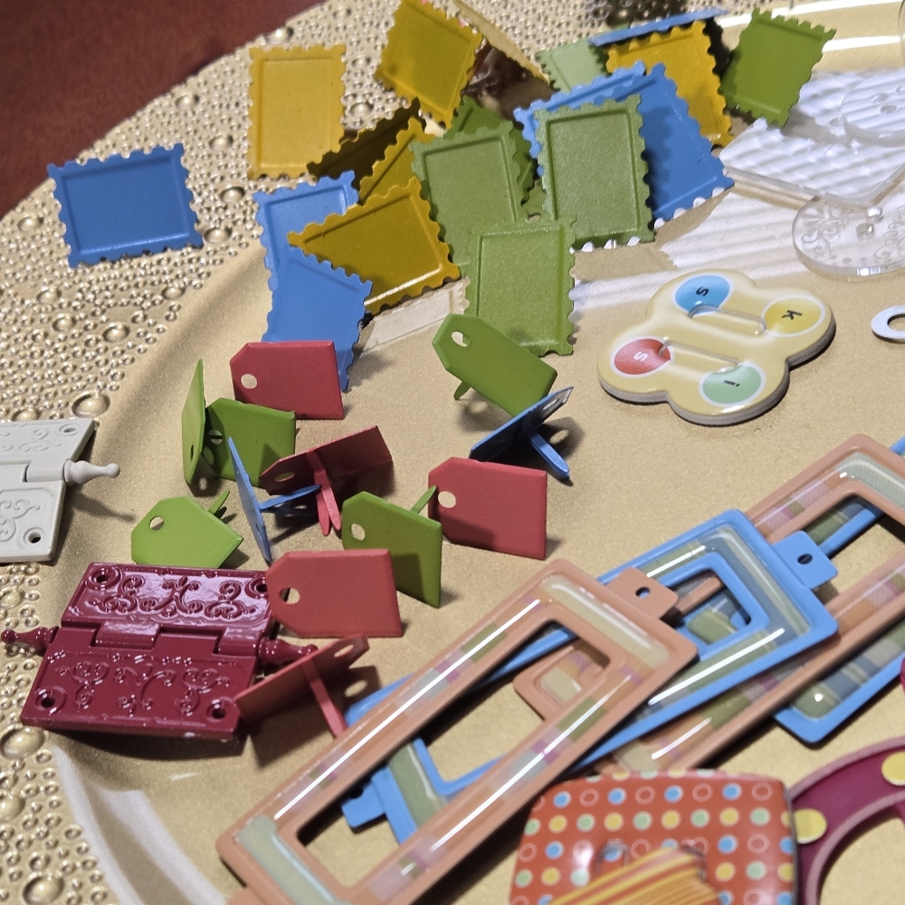Colorful Scrapbooking Embellishments - Picture 8 of 16